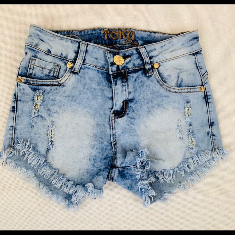 Tiki Jean Shorts